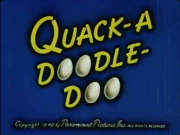 Baby Huey Quack a Doodle Doo