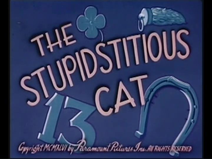 Buzzy Stupidstitious Cat