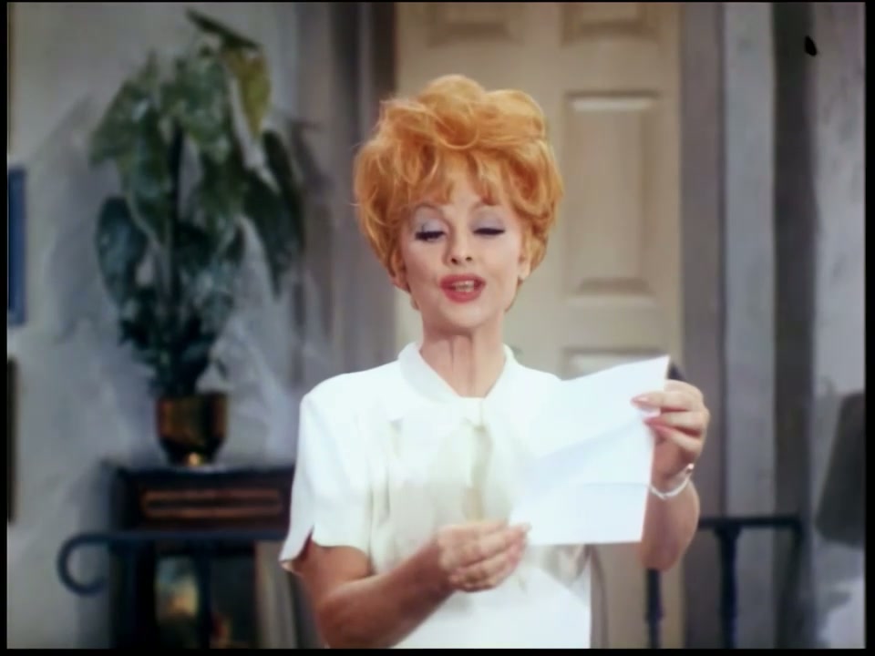 Lucy Gets Caught in the Draft